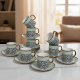 Porcelain Mug Set - 12 Pcs